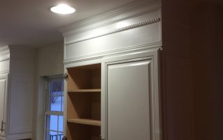 painted white cabinets